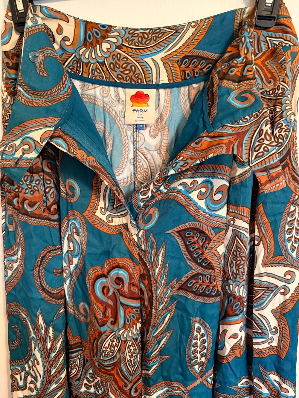 Farm Rio Leopard Paisley Pants - Picture 10 of 14